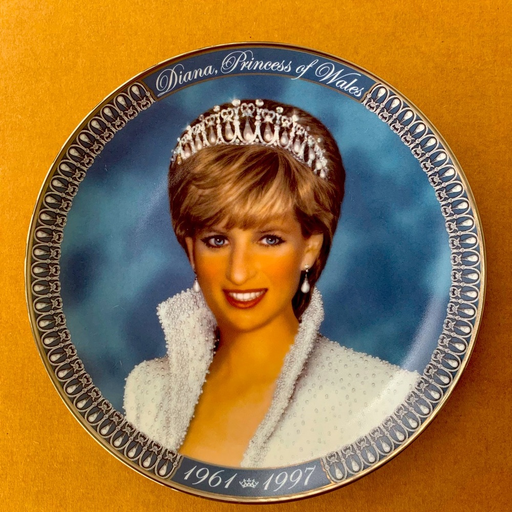 Collector princess Diana plate